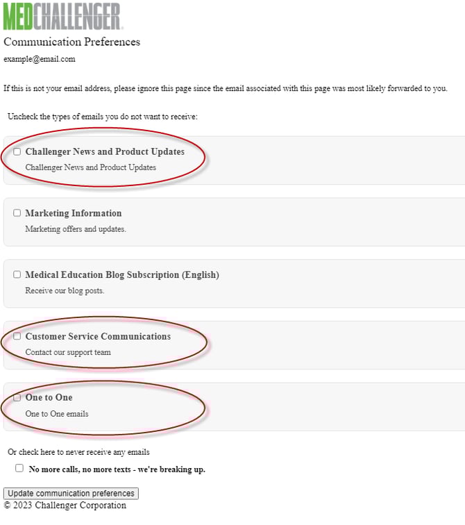 HSCommunicationOptIns