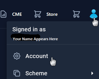 Selecting Your Med-Challenger My Profile Icon